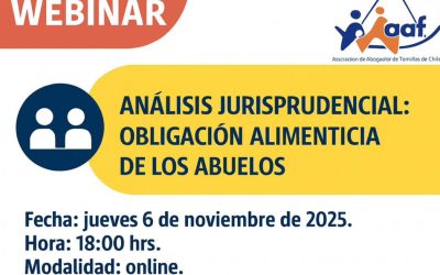 Webinar «Análisis jurisprudencial: obligación alimenticia de los abuelos»